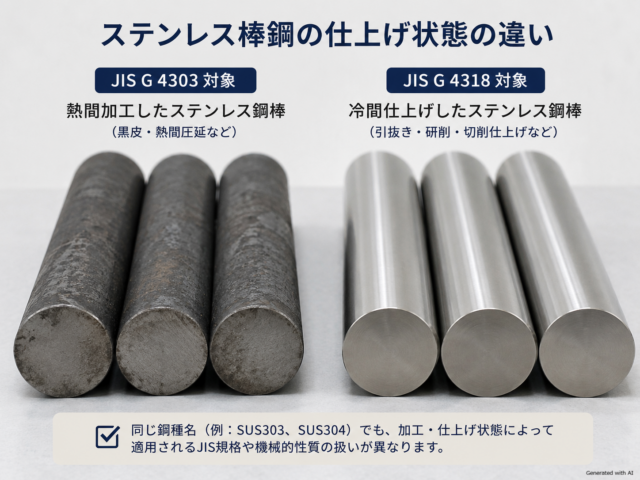 コラム追加のお知らせ　｜　 SUS303・SUS304の引張強さはどのJISで確認する？ ― JIS G 4303とG 4318の違い ―